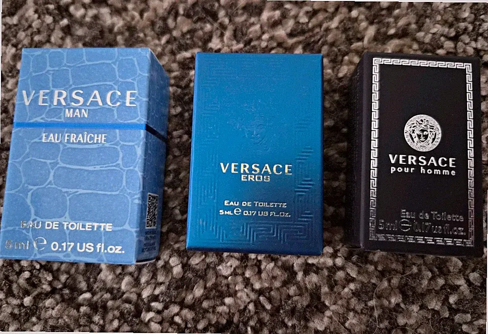 Versace EDT Miniaturen Set3x5ml Herren Parfüms Als Set Oder Einzeln NEU Original