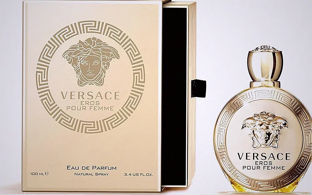 Versace Eros Pour Femme Eau De Parfum 100 ml Spray für Damen UK KOSTENLOSER SCHNELLER VERSAND