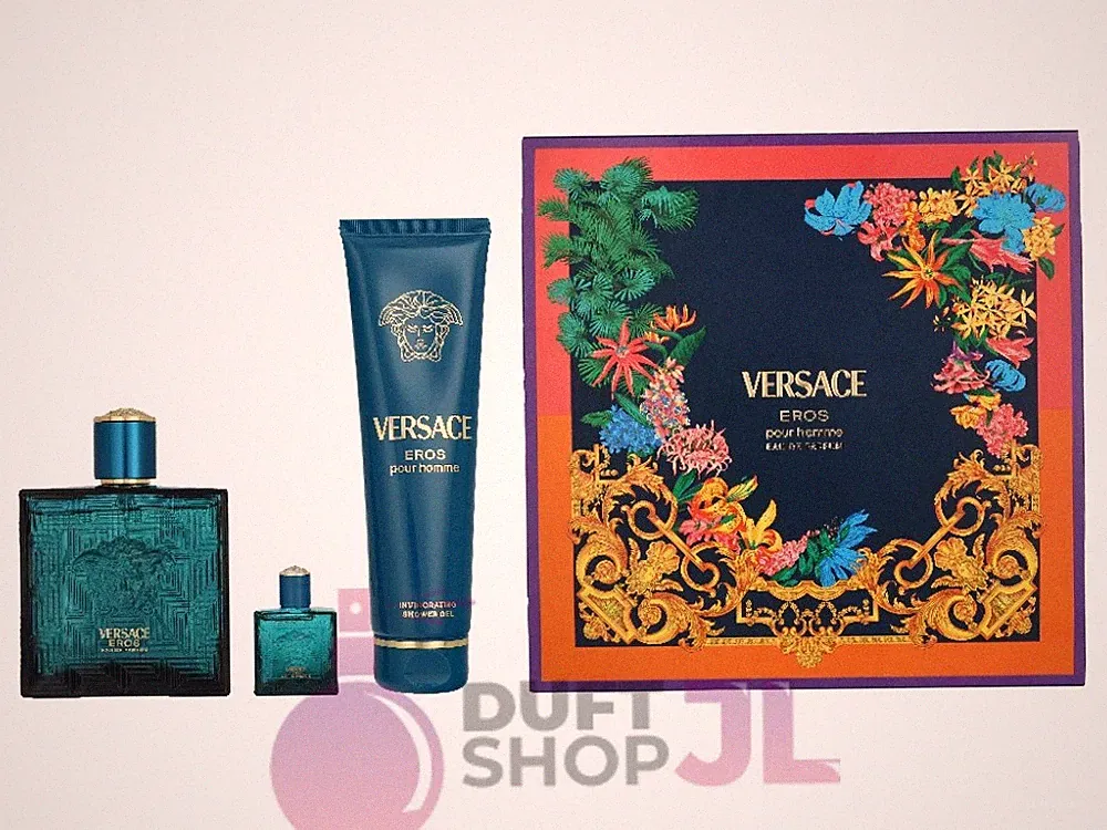 Versace Eros Pour Homme Giftset 255 ml ( 100 + 150 + 5 )