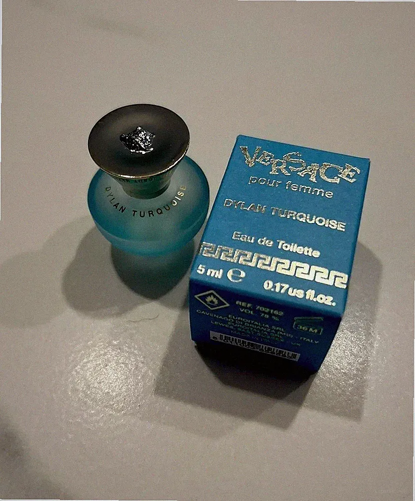 Versace Parfüm Pour Femme Dylan Turquoise Eau de Toilette Miniatur Mini 5ml