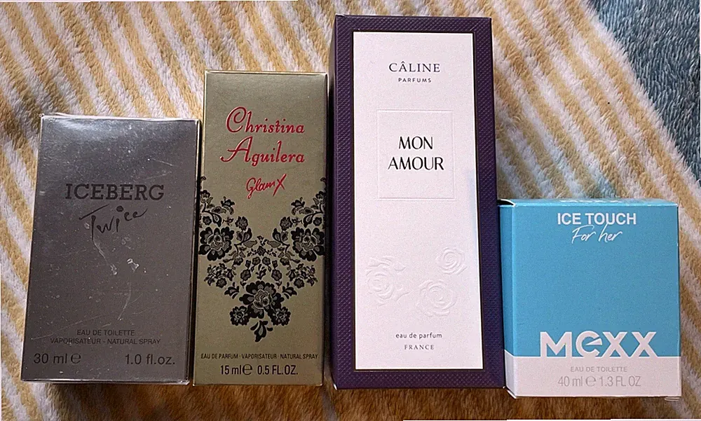 verschiedene Parfüms Mexiko Christina Aguilera Iceberg Câline