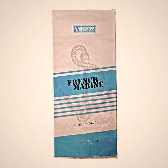 Vibezz: French Marine Eau de Parfum 100ml Herren Frisch Maritim Duft OVP