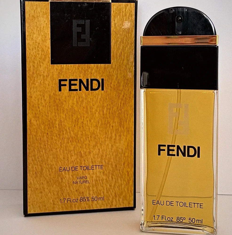 Vintage 1985 FENDI by Fendi Eau de Toilette 50ml / 1,7 oz - geöffnet 100% voll