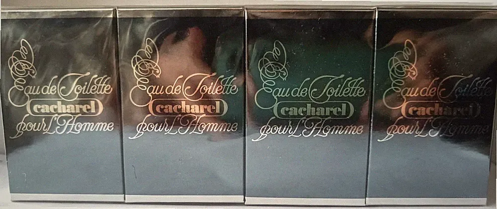 VINTAGE CACHAREL POUR L' HOMME 12 X 7,5 ML TOTAL 90 ML AÑO 1992