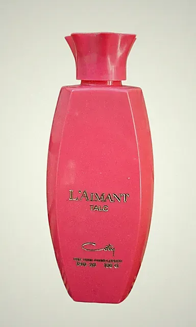 Vintage Coty L'Aimant Perfumed Talkum Talkum Powder 100g versiegelt und unbenutzt