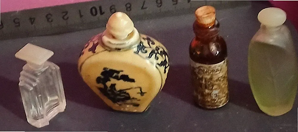 Vintage Curated Scent Set | Rare Gucci No. 1 Parfum Mini, 70er Jahre Moschusöl & Porce