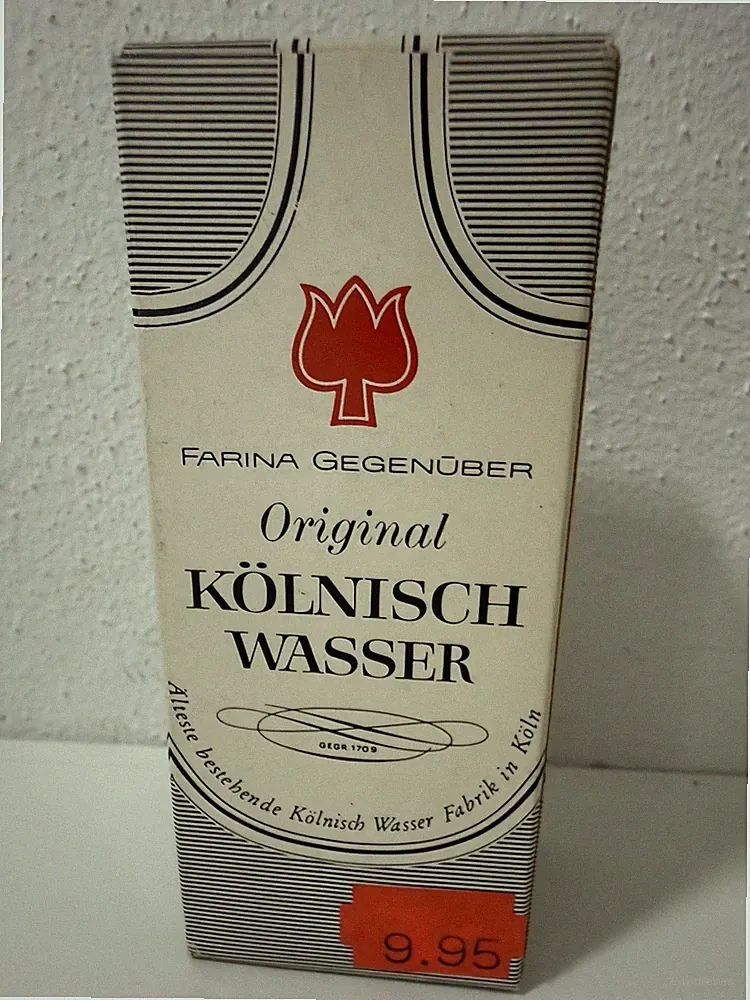 Vintage Farina Gegenüber Original Kölnisch Wasser Eau de Cologne OVP NOS voll