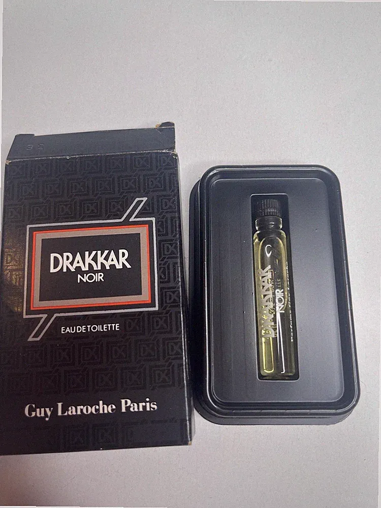 Vintage Miniatur Drakkar Noir - Guy Laroche Paris Eau de Toilette - 1,5 ml