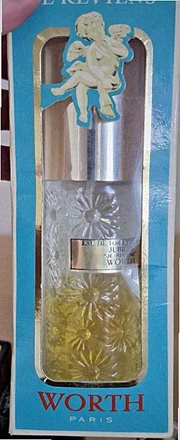 Vintage Worth Jubilée Je Reviens 50ml EDT Boxed Rare Deko Flasche France
