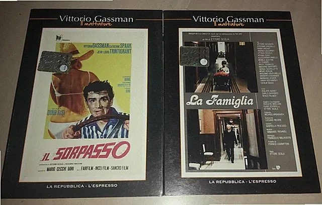 VITTORIO GASSMAN DER SCHLACHTMANN 3 DVD N 2 5 UND 6 DIE FAMILIE DAS ÜBERHOLEN PARFÜM VON