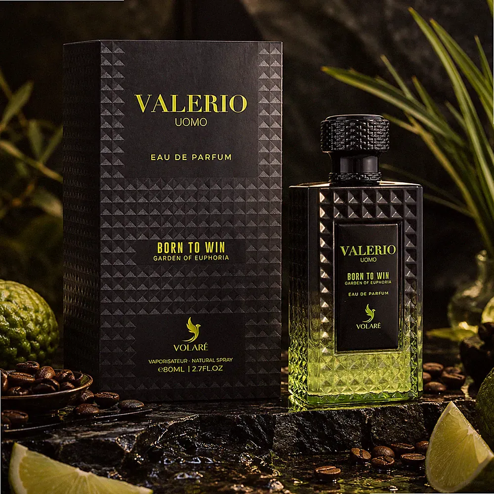 Volaré Valerio Uomo Born To Win Eau de Parfum 80ml Herren EDP Neu