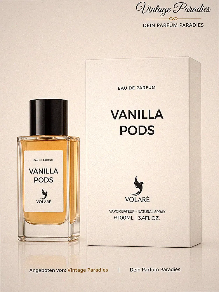 Volare Vanilla Pods Eau de Parfum 100ml Unisex Vanille Gourmand Duft