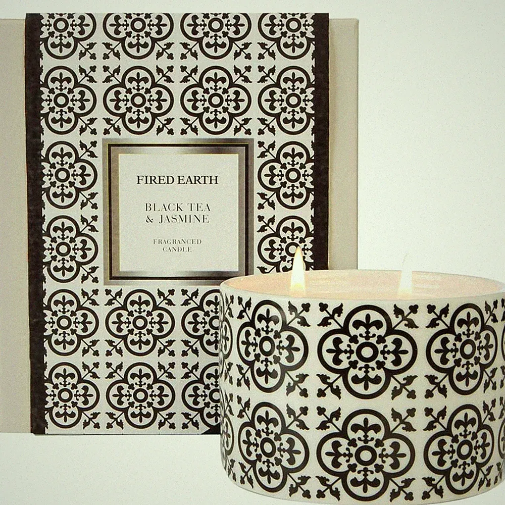 WAX LYRICAL Black Tea & Jasmine Long Lasting Fragrance Keramik Duftkerze