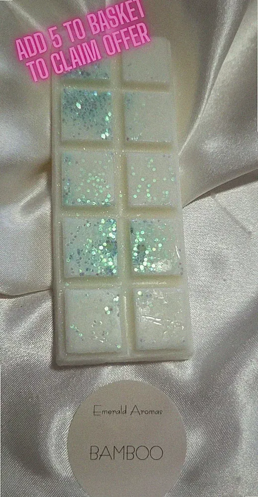 Wax Melt 50g Bambus Parfüm inspiriert starker Duft Handarbeit 4 kaufen 1 gratis erhalten