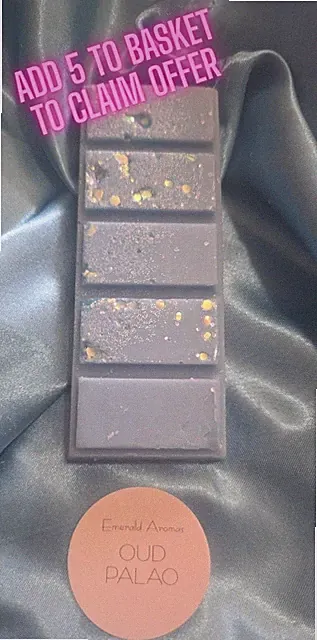 Wax Melt 50g Oud Palao Parfum inspiriert starker Duft 4 kaufen 1 gratis erhalten