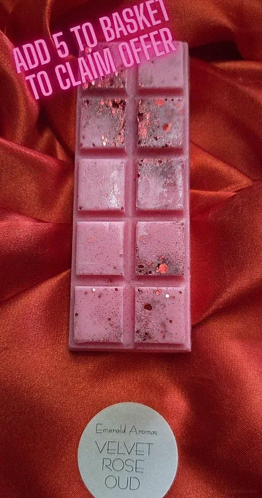 Wax Melt 50g Velvet Rose Oud Malone inspiriert starker Duft 4 kaufen 1 gratis erhalten