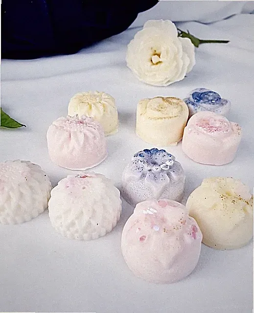 Wax Melts Blumen, handgemacht, 6 stark duftende Melts, 70+ Düfte, vegan 30-40g