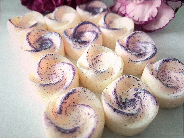 Wax Melts Blumen, handgemacht, 6 stark duftende Melts, 70+ Düfte, vegan 35-40g