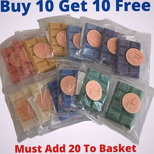 Wax Melts Handmade Sojawachs Melts stark duftend Snap Bar Neu Düfte