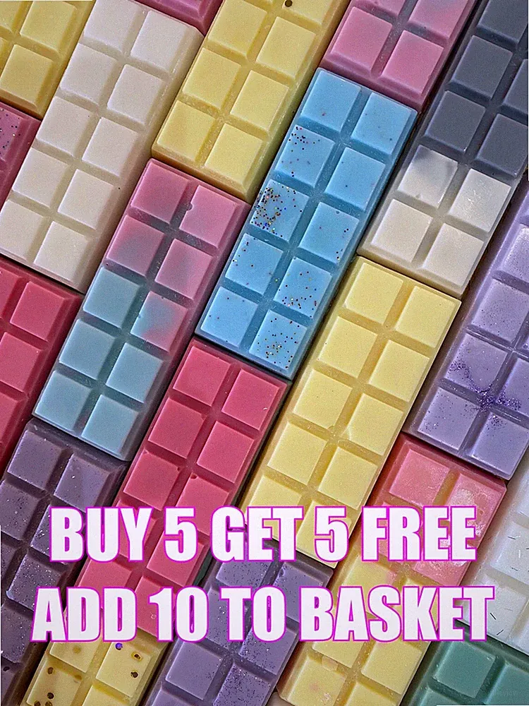 Wax Melts hausgemachte stark duftende Soja Snap Bars Designerduft KAUFEN SIE 5 ERHALTEN SIE 10!