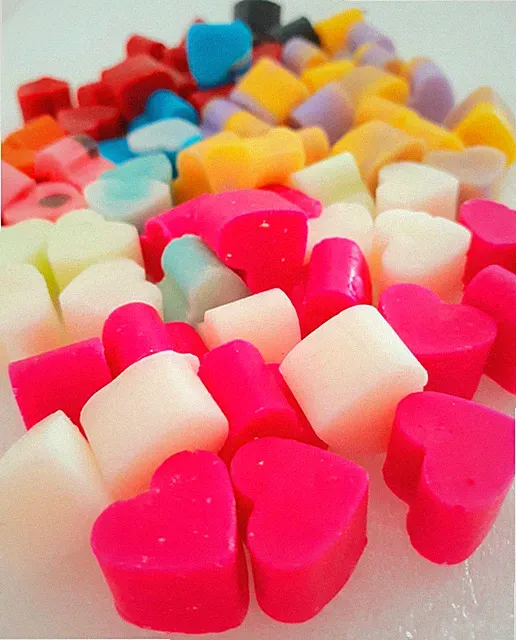 Wax Melts Mini Herzen Auswahl 10/20/50/100 Max Duft Sojawachs, 2 kaufen GRATIS GESCHENK