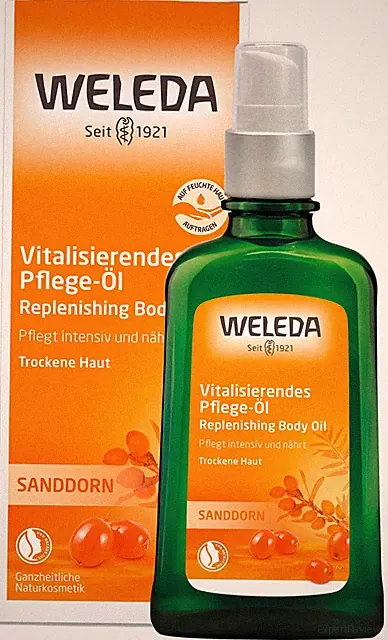 WELEDA Bio Sanddorn Körperöl Natur Haut Pflege Haut Massageöl Pflegeöl 100ml