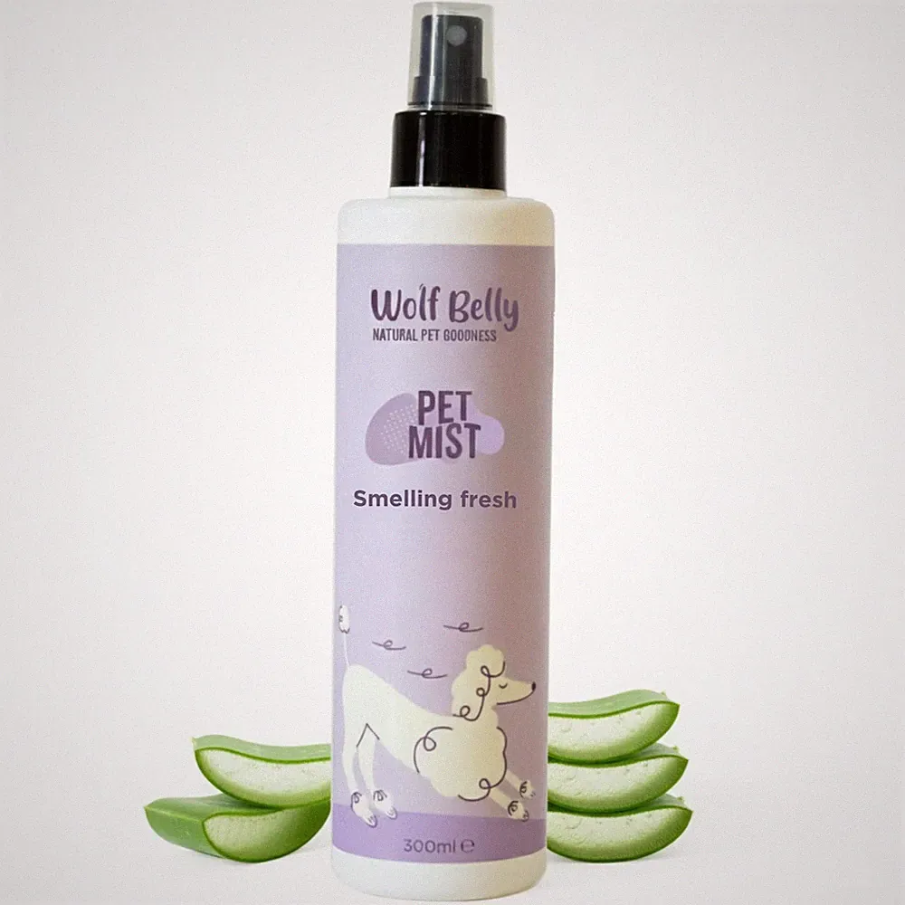 Wolf Belly Mildes Hundeparfüm 300 ml Entfilzungsspray Ohne Ausspülen für Kat...