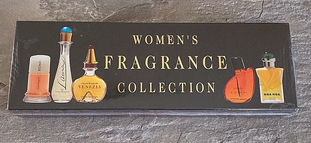 WOMEN'S FRAGRANCE COLLECTION - 5 teiliges Miniaturen Set - VINTAGE NEU/OVP