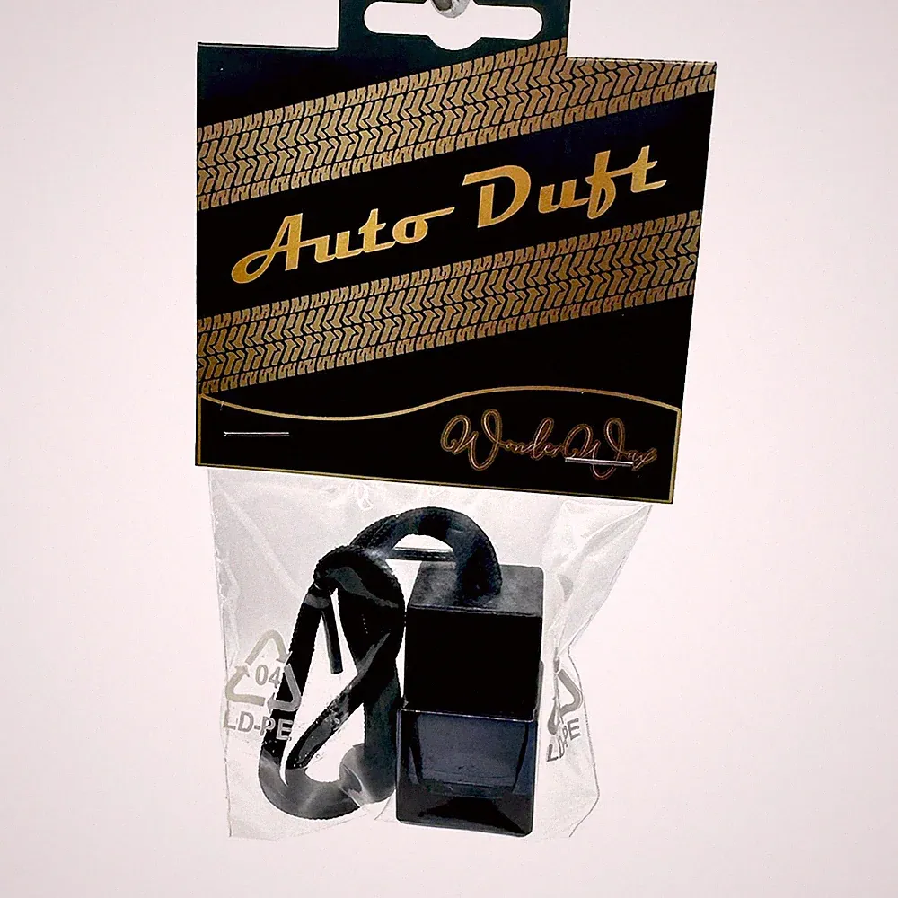 WonderWax® Auto Duft Quadratisch schwarz-schwarz 8 ml|Banane|Innenraum Parfüm