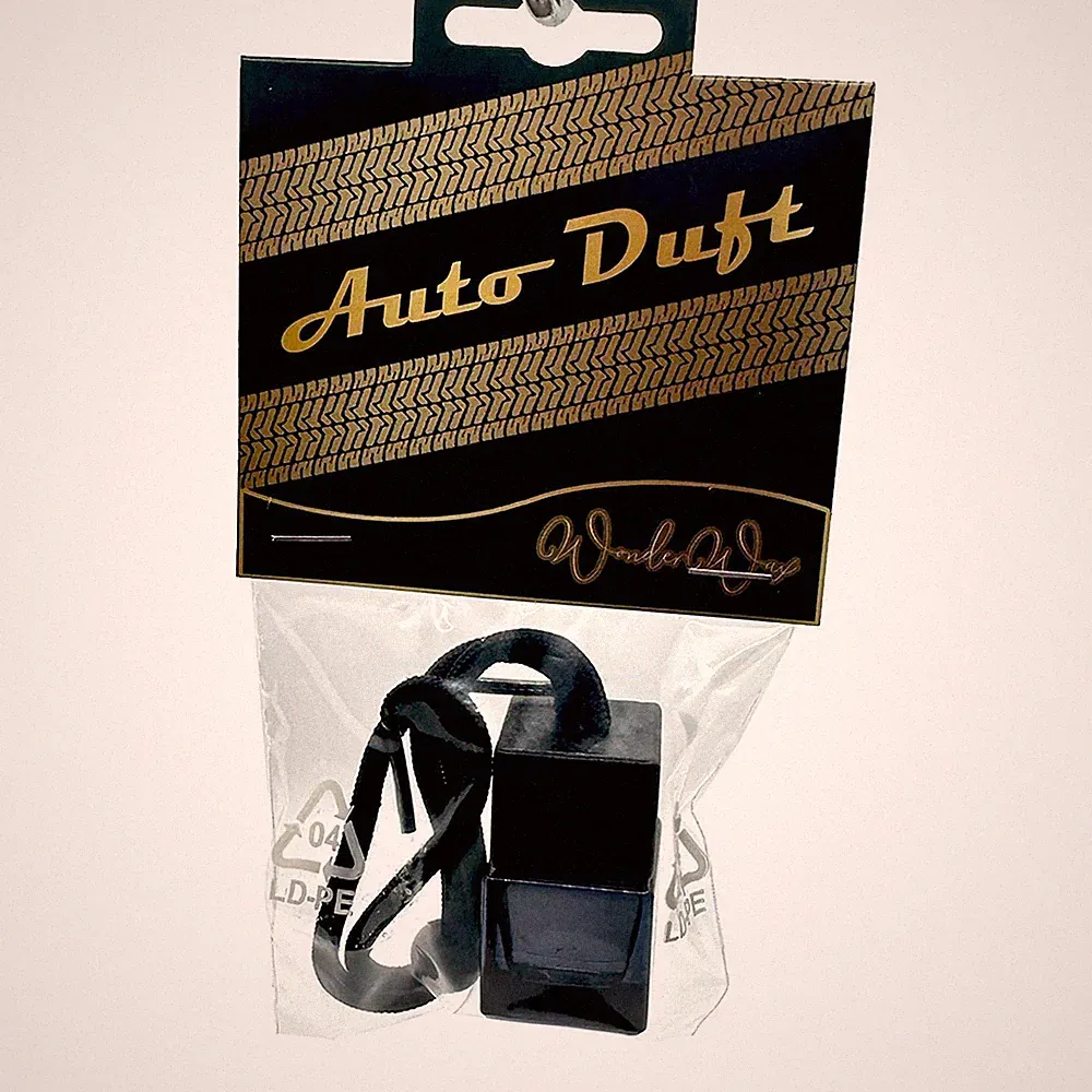 WonderWax® Auto Duft Quadratisch schwarz-schwarz 8 ml|Prismatic|Innenraum Parfüm