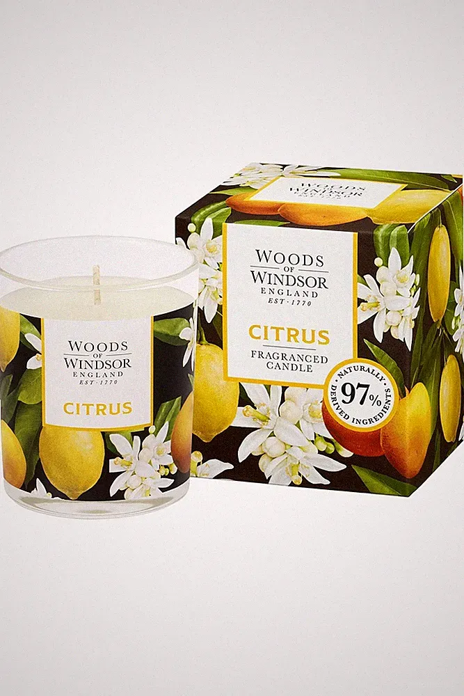 Woods of Windsor Duftkerze 150g Zitrusduft Raumduft