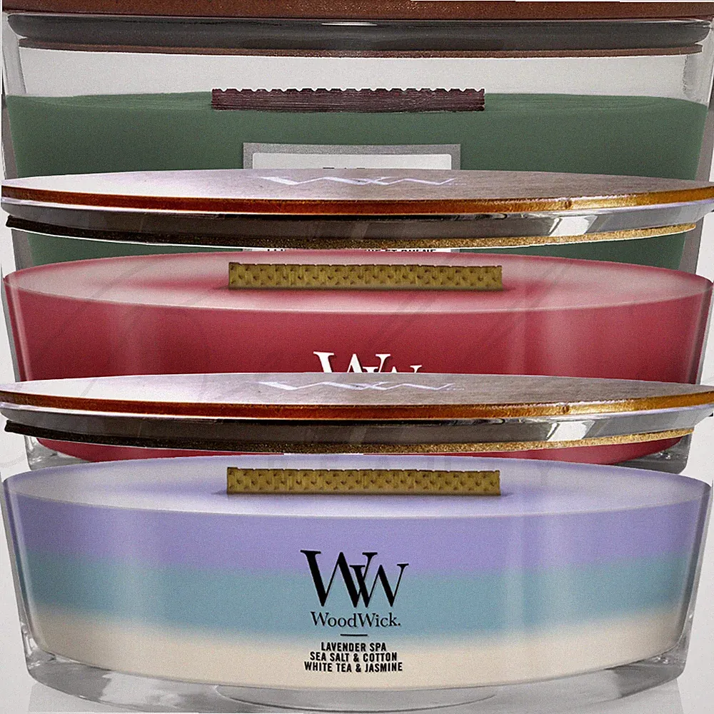 WOODWICK CANDLE Ellipse Long Lasting Home Fragrance Duftkerze *ARTIKEL AUSWÄHLEN*