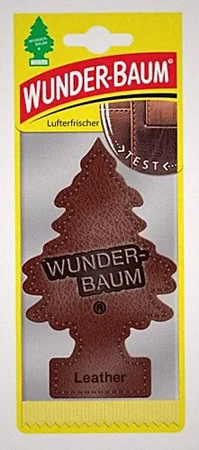 Wunderbaum® Leather, Leder - Original Auto Duftbaum Lufterfrischer