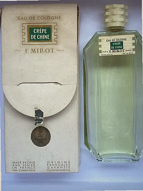 Wunderschöne alte Pfannkuchenflasche aus China von F. Millot