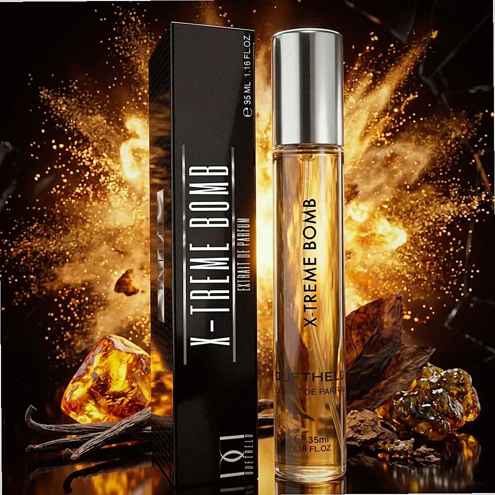 X-TREME BOMB 35ml Extrait de Parfum Herren Duftheld Körperspray Duft Frisch