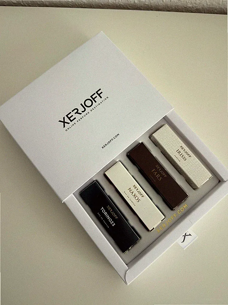Xerjoff Discovery Set 4 x 2 ml - Torino 23/Naxos/Fars/Irisss - NEU/OVP