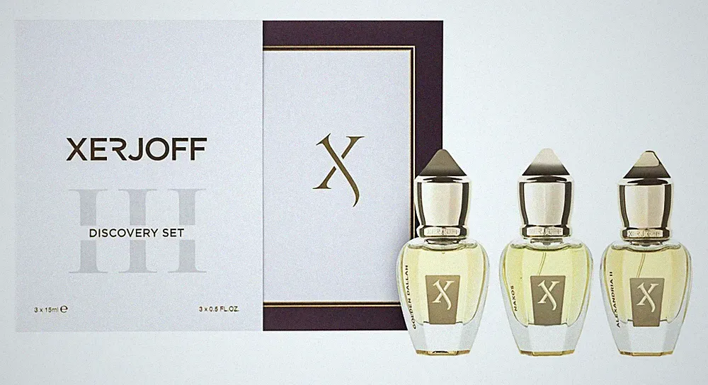 Xerjoff Discovery Set III EDP GS 3x15ml EDP (Naxos, Alex II, GD) OVP NEU