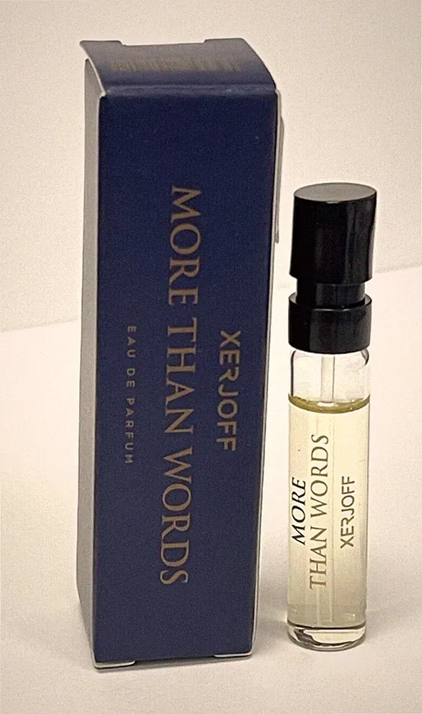 Xerjoff MORE THAN WORDS Eau de Parfum 2ml - vial NEW