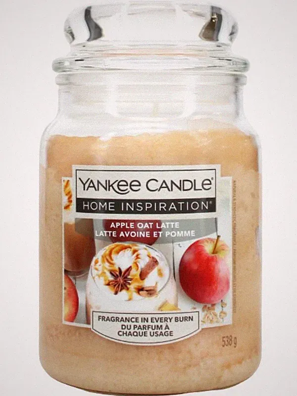 Yankee Candle Apple Oat Latte Duftkerze im Glas 538g Raumduft