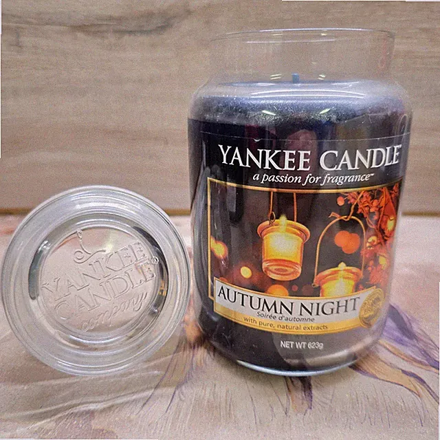 Yankee Candle Autumn Night Discontinued Large Jar 2017 Scent USA Rare New VHTF