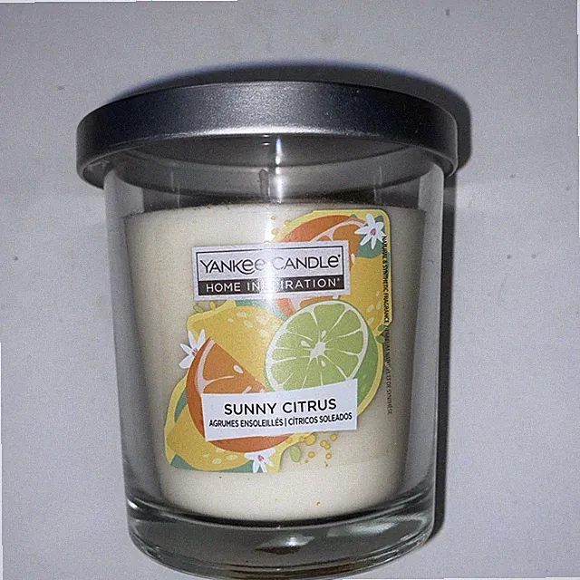 Yankee Candle Tumbler Glasduft Raumduft Sunny Citrus 200g x 1