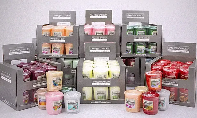 YANKEE VOTIVKERZEN 49g SET VERSCHIEDENE DUFTDÜFTE 15 STUNDEN BRENNDAUER x18