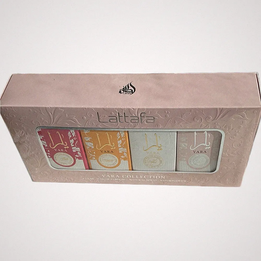 Yara Set 5mlx4 von Dose Mini Parfum Original Geschenkidee, neu, versiegelt