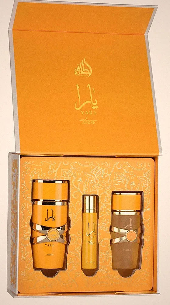Yara Tous 3-teiliges Eau de Parfum -Geschenkset von Lattafa Perfumes