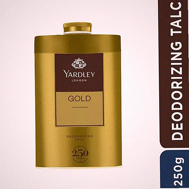 Yardley London Gold Perfumed Talkum Powder 250g