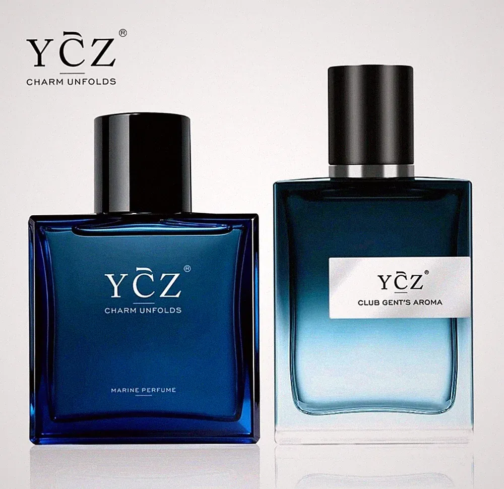 Ycz Marine & Club Eau de Parfum für Herren Set,2 X 50 mL