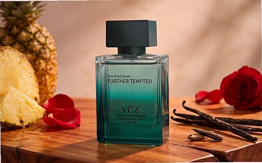 YCZ Spicy Woody Eau de Parfum 50ml Herren Ananas Vanille Holz Nische Duft EDP