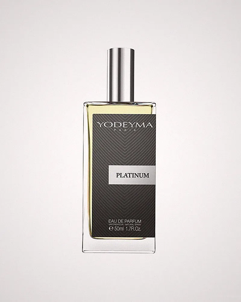 YODEYMA Parfüm Platinum Eau de Parfum für Herren 50 ml Düfte Deo Angebot Spray