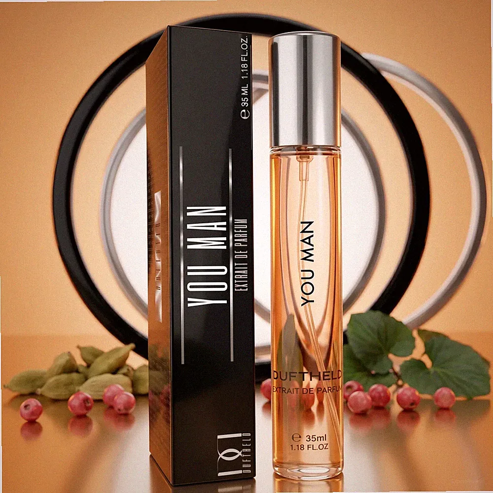 YOU MAN 35ml Extrait de Parfum Herren Duftheld Körperspray Duft Frisch Würzig