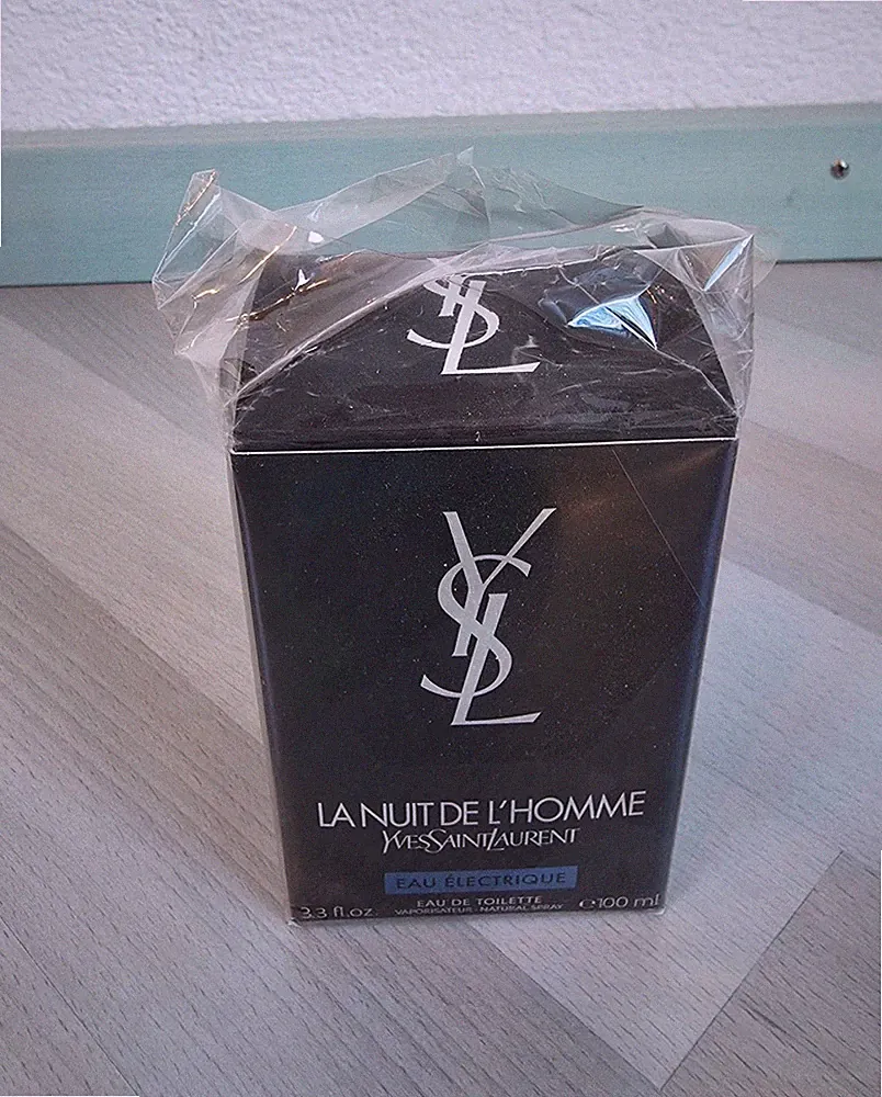 YSL Yves Saint Laurent La nuit de L'homme bleu electrique Rarität discontinued !